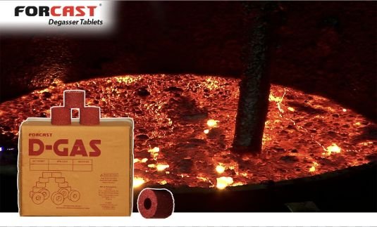 FORCAST D-GAS degasser tablets for foundries